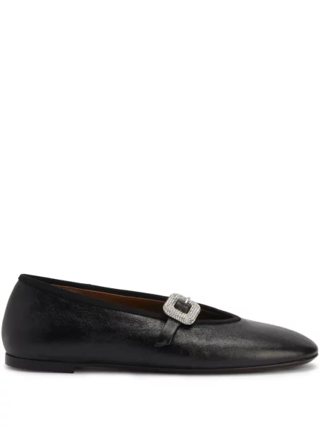 Balerini Giuseppe Zanotti cu cataramă negru