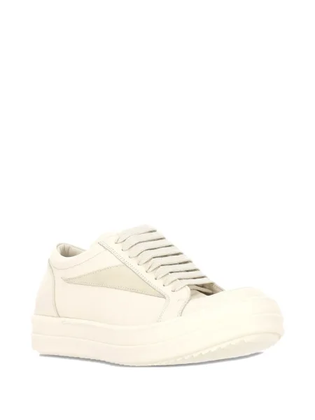 Sneakerși Rick Owens cu șireturi din piele