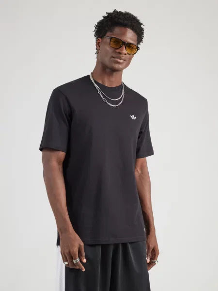 ADIDAS ORIGINALS Tričko Trefoil Essentials' čierna
