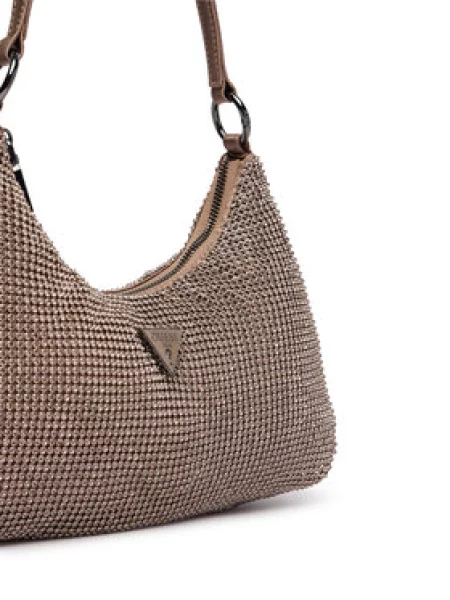 Torbica Guess Jewels Tamno bež