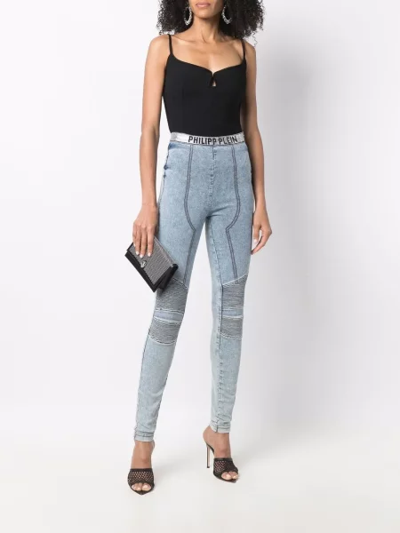 Leginsai Philipp Plein mėlyna