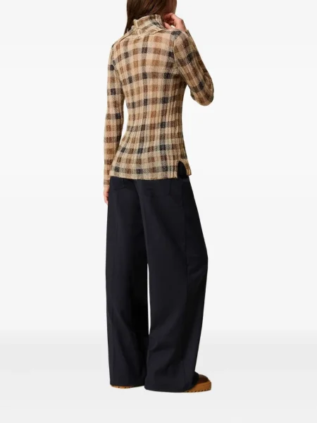 Pantaloni Twinset albastru