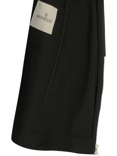 Palton Moncler cu glugă cu cordon negru