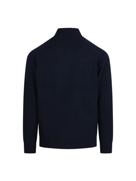 Sweter Mc2 Saint Barth wełniany niebieski