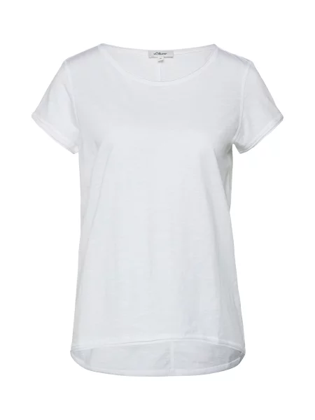 S.Oliver Tricou alb