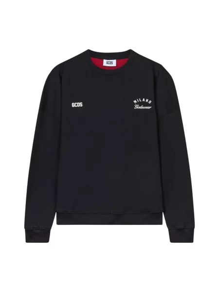 Bluza nierozpinana Gcds z logo czarna