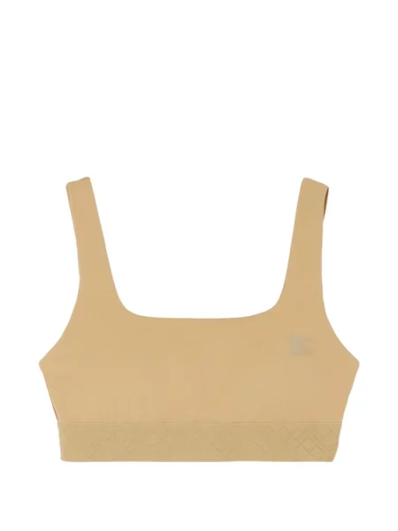 Top Burberry în carouri stretch