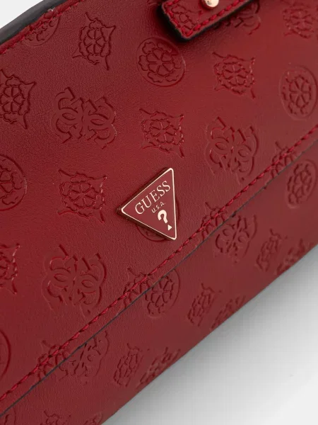 Кожаная сумка-багет Guess