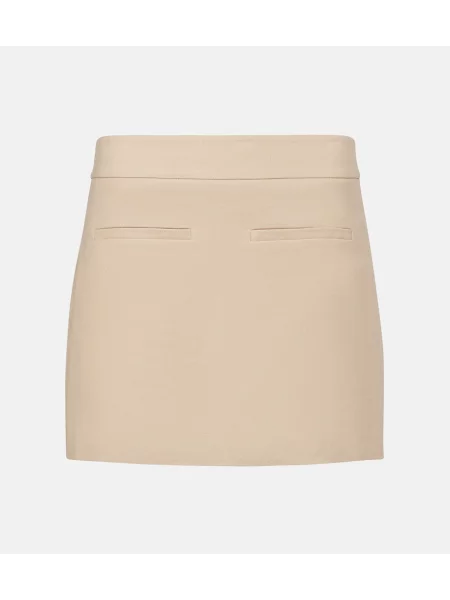Fustă Veronica Beard de in bej