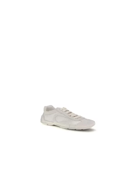 Sneakersy Prada skórzane białe
