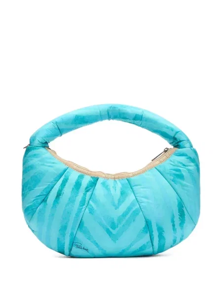 Geantă shopper Roberto Cavalli albastru