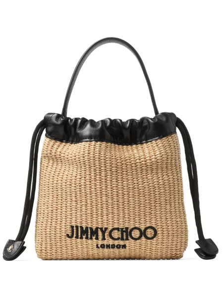 Geantă Jimmy Choo cu broderie cu cordon