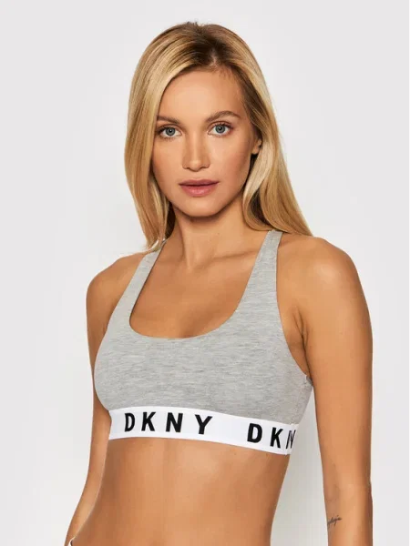 DKNY Melltartó felső szürke