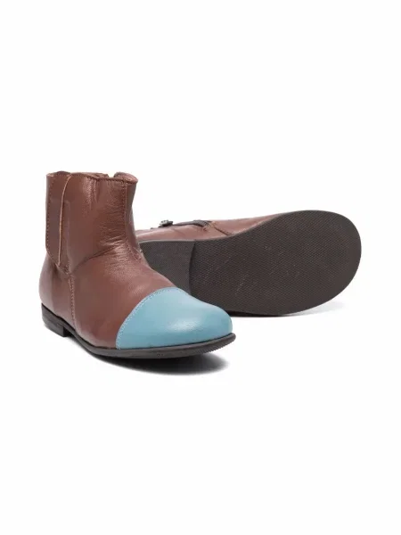 Buty do kostki dziecięce Pèpè brązowe