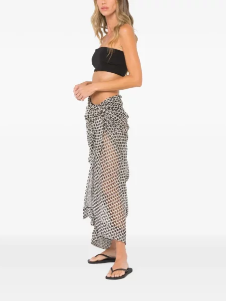 Fusta maxi Jbq plasă plic negru