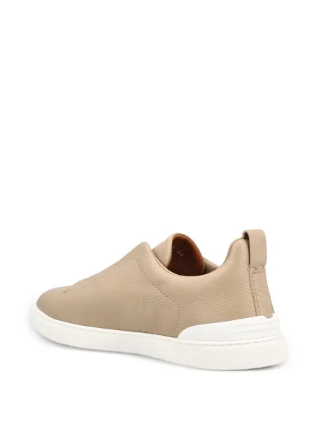 Sneakerși Zegna din piele