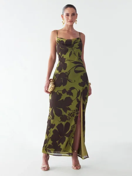 BWLDR Rochie ALLANA kaki / oliv