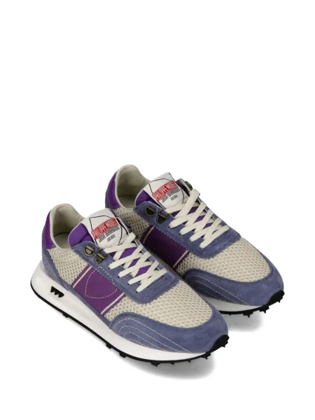 Sneakerși Philippe Model Paris din piele de căprioară violet