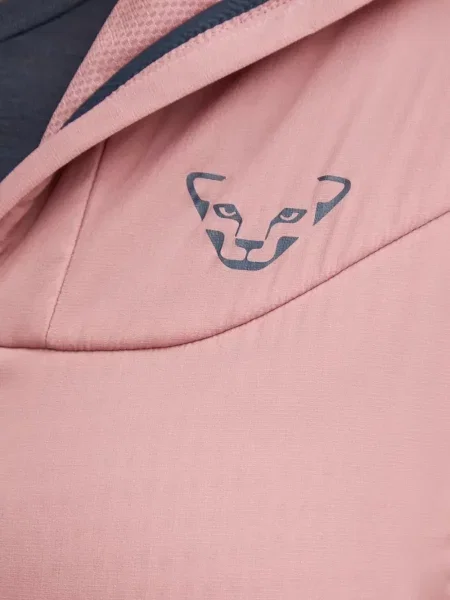 Geacă Dynafit cu glugă roz