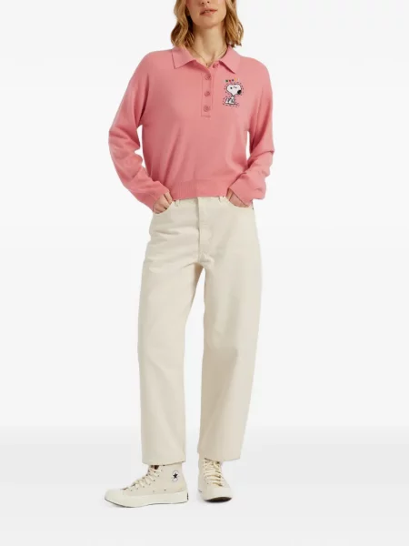 Tricou polo Chinti & Parker roz