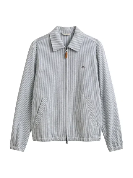 GANT Prehodna jakna dimno modra bela