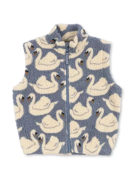 Konges Sløjd безрукавка дитяча флісова JODY TEDDY VEST GRS