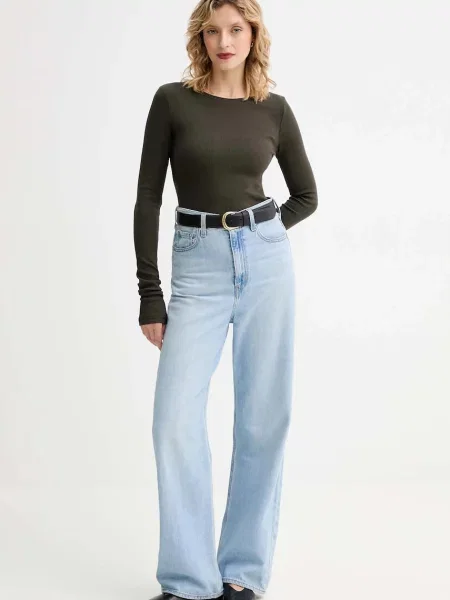 Лонгслів MUUV. MUUV. x Answear зелений