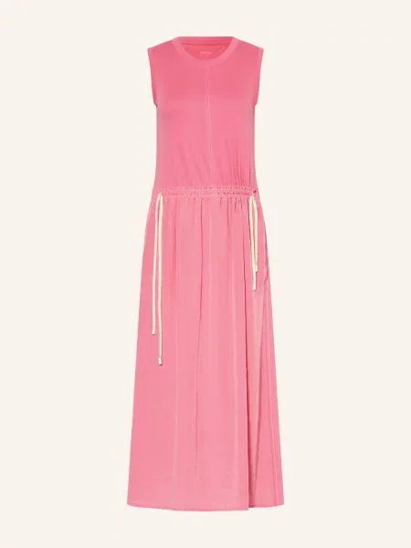 Marc Cain Šaty Z Kombinace Materiálů lemonade pink
