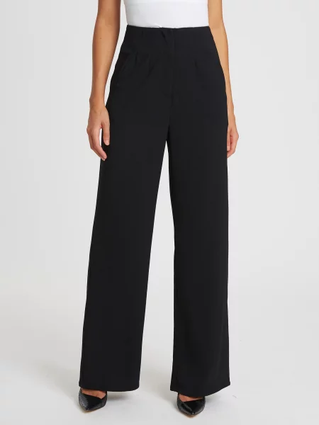 Willa Pantaloni cutați Chancellor' negru