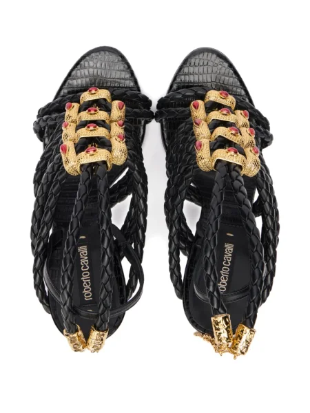 Sandale Roberto Cavalli negru