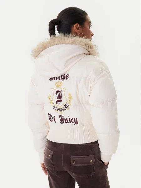 Juicy Couture Zimska jakna Oversize roza