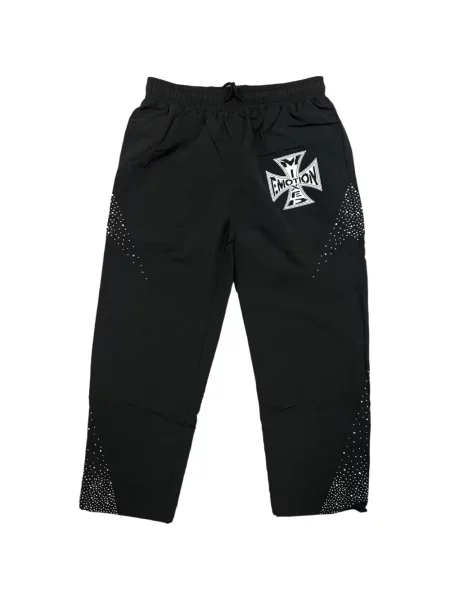 Pantaloni Mixed Emotion clasici alergare negru