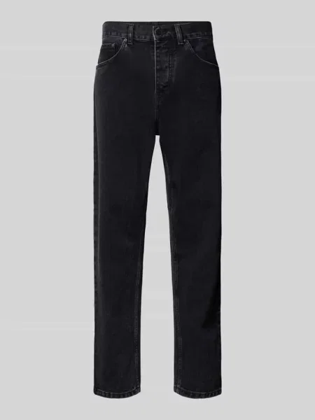 Jeansy o kroju tapered fit z 5 model ‘NEWEL’ Carhartt Work In Progress czarne