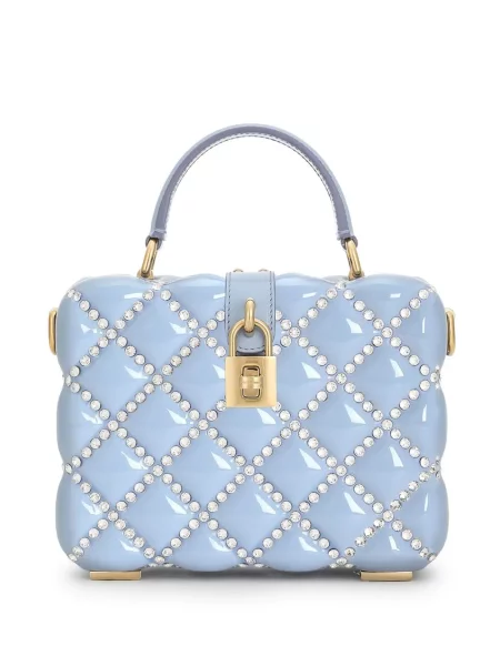 Geantă Dolce & Gabbana de cristal albastru