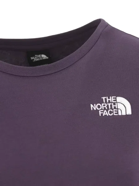 Decupat tricou The North Face cu imagine violet