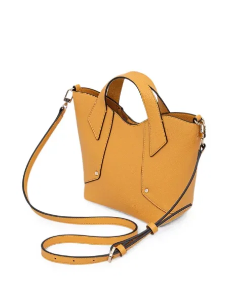 Shopper táska Guess autogrammal narancsszínű