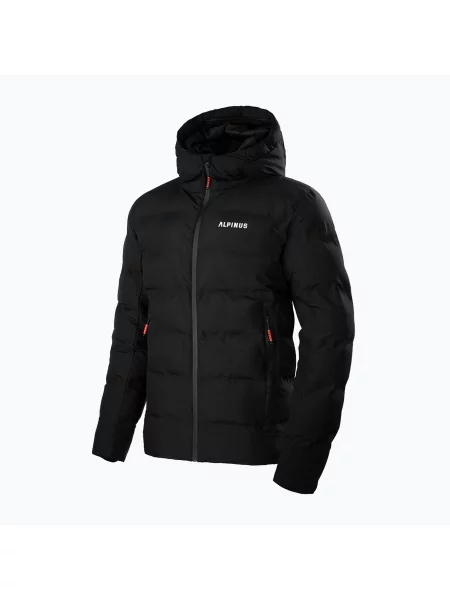 Péřová bunda Alpinus Furggen černá