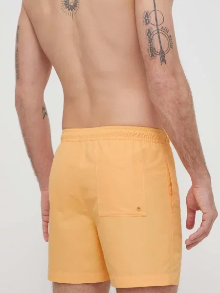 Calvin Klein Kopalne kratke hlače oranžna