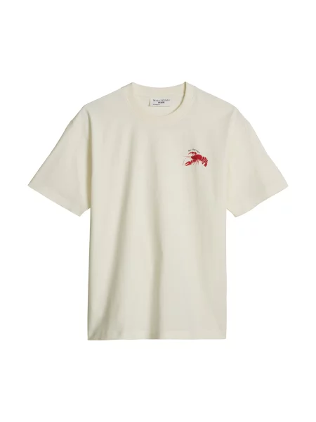 Marc O'Polo DENIM Tricou roșu / negru alb