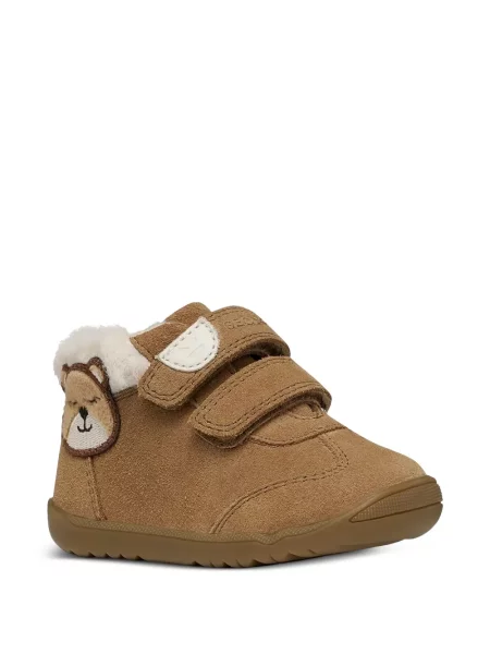 Buty do kostki dziecięce Geox brązowe