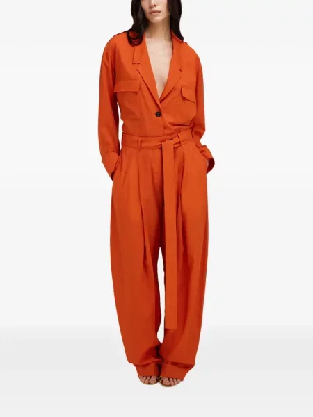 Nohavice Ferragamo oranžová