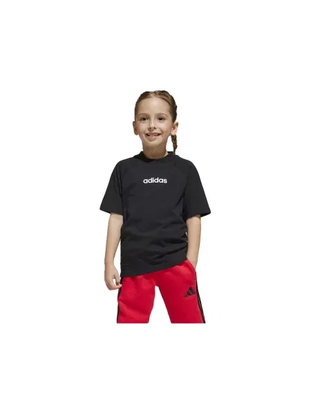 Scurt tricou Adidas cu mâneci scurte negru