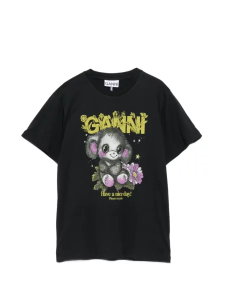 Tricou Ganni negru