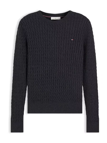 Tommy Hilfiger Pulover închis gri