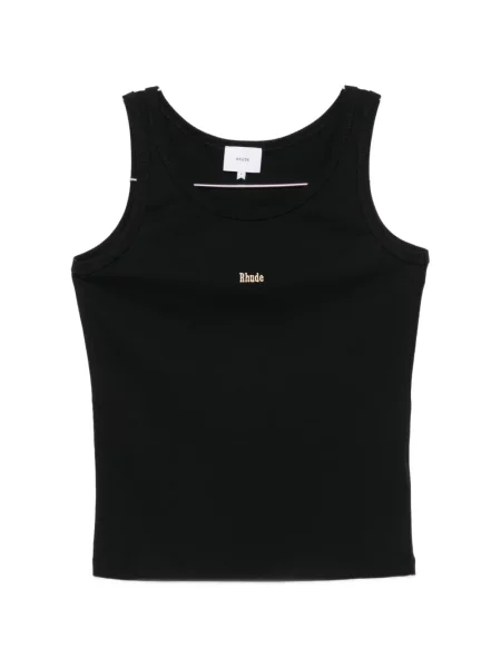 Vestă Rhude cu imagine negru
