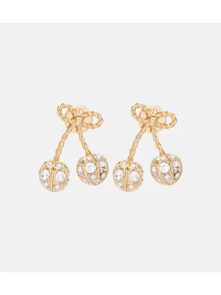 Cercei Valentino auriu