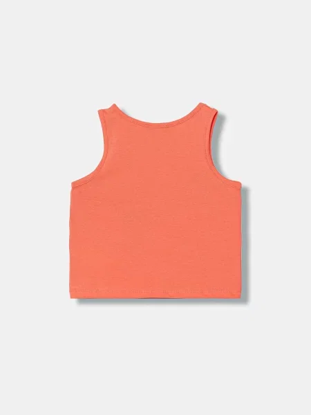 Dětské top United Colors Of Benetton oranžový