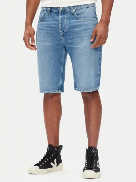 Pepe Jeans Džínové šortky modrá