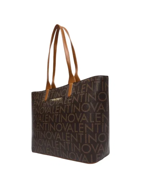 Shopper kabelka Valentino hnedá