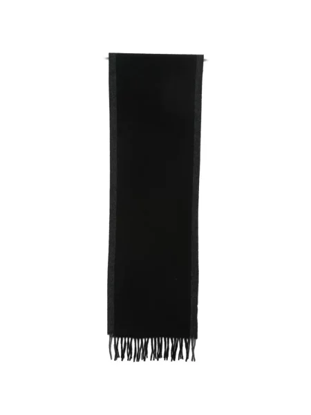 Fular Marc O'polo cu franjuri de lână negru